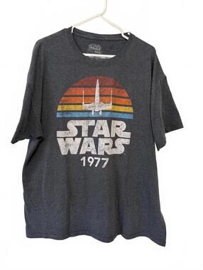 Star Wars 1977 Vintage Style Graphic T-Shirt XL
